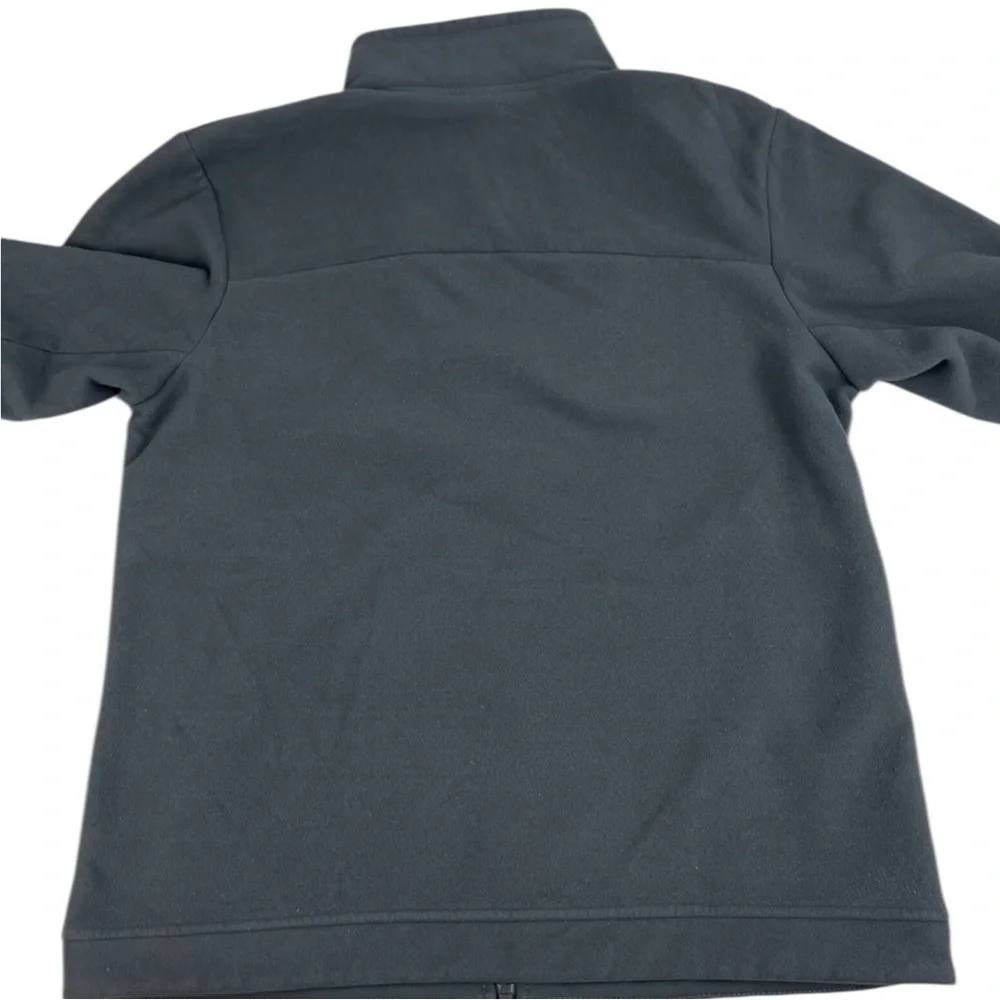 THE NORTH FACE Men's Chimbarazo Gray w/ Blue Trim Fleece Jacket Size XL